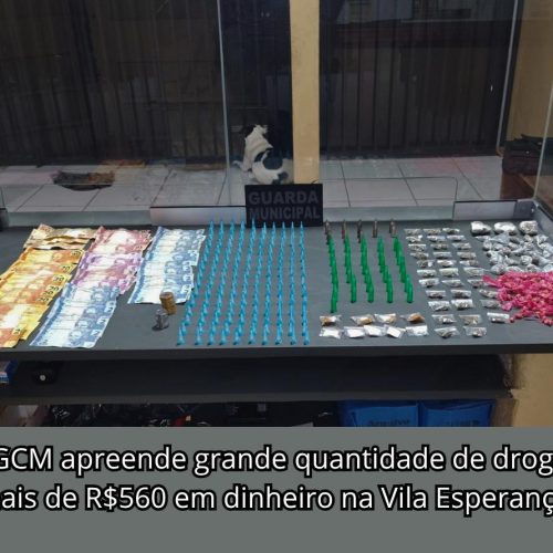 GCM faz série de apreensões de drogas e captura procurado pela Justiça em Porto Ferreira