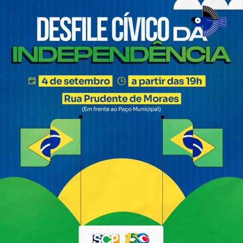 Santa Cruz das Palmeiras prepara noite de celebração pela Independência