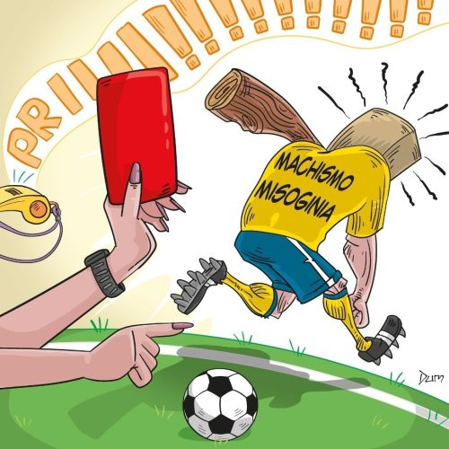Cartão vermelho para o machismo no futebol