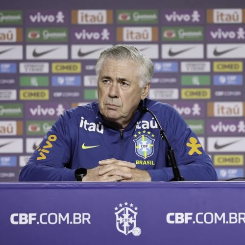 Ancelotti convoca Seleção Brasileira para amistosos contra Coreia do Sul e Japão