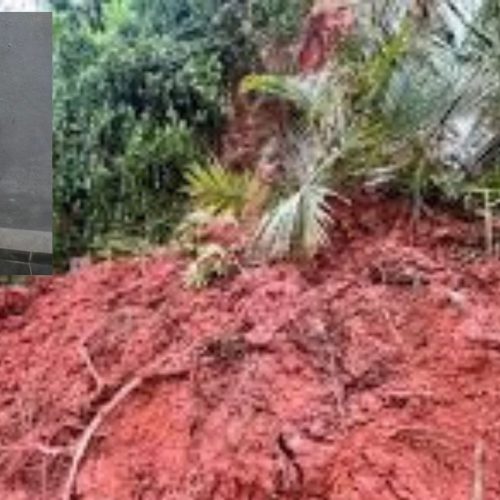 Criança de 5 anos morre após temporal provocar deslizamento no interior do estado do RJ