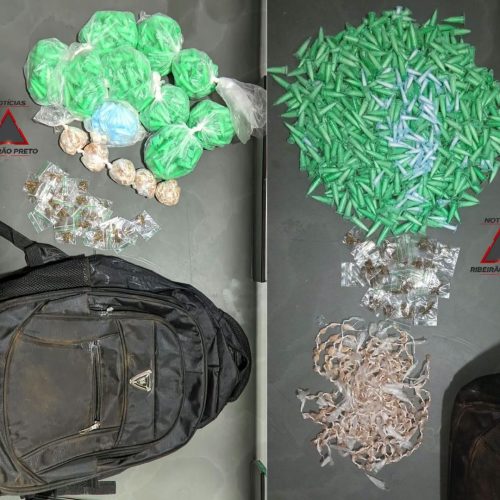 Suspeito foge para área de mata e abandona mochila com drogas em Porto Ferreira