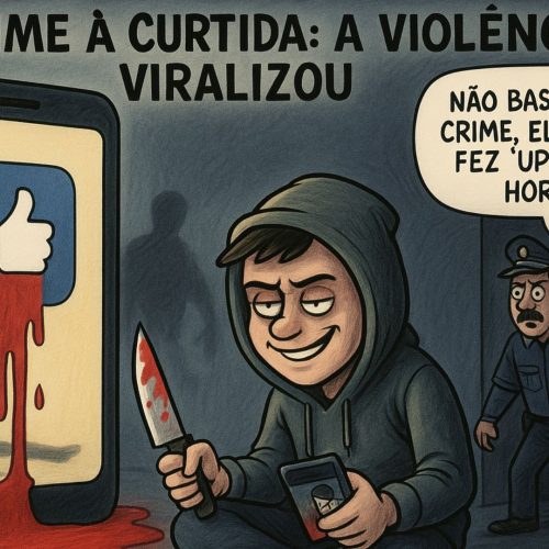 Adolescente é apreendido após matar homem com 50 facadas e divulgar crime nas redes sociais