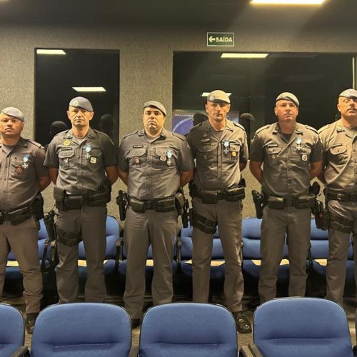 Policiais do 38º BPM/I de SP recebem homenagem nacional