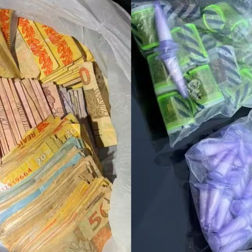 Polícia Civil prende grande quantidade de dinheiro e drogas com suspeitos de tráfico de drogas no interior paulista