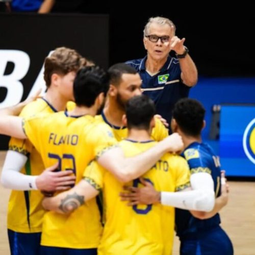 Brasil vence Japão e garante vaga na fase final da Liga das Nações de Vôlei (VNL) masculino 2025