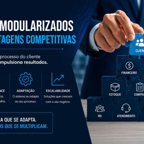 Por que sistemas modularizados trazem vantagens competitivas: Como a adaptação ao processo do cliente gera mais performance