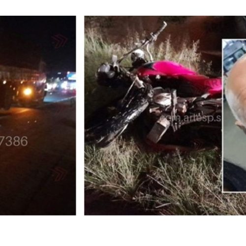 Motociclista de 56 anos morre em colisão na rodovia Washington Luís na noite de sexta-feira (28/11)