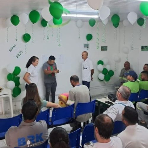 BRK realiza SIPAT com foco na saúde física, emocional e no comportamento seguro de seus funcionários(as) de Porto Ferreira