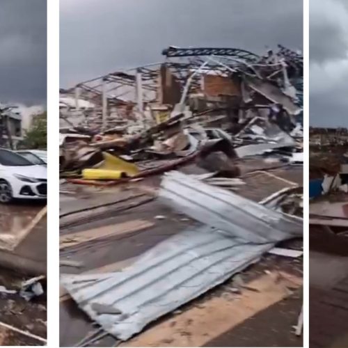 Tornado devasta Rio Bonito do Iguaçu, deixa quatro mortos e mais de 400 feridos no Paraná