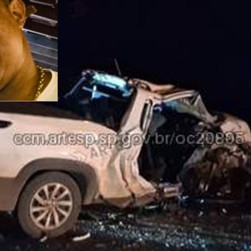 Mecânico morre e colega fica em estado grave após colisão provocada por condutor suspeito de embriaguez na Anhanguera