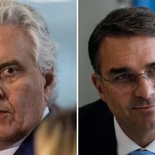 Ronaldo Caiado afirma que pré-campanha de Flávio Bolsonaro está “afundando” e critica postura em tarifaço