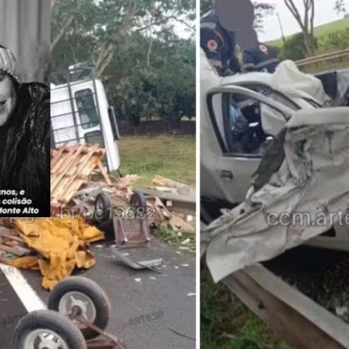 Colisão frontal na SP-323 deixa dois mortos em Monte Alto (SP)