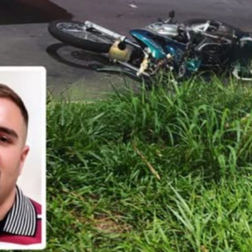 Jovem motociclista morre após acidente em avenida urbano no interior de SP