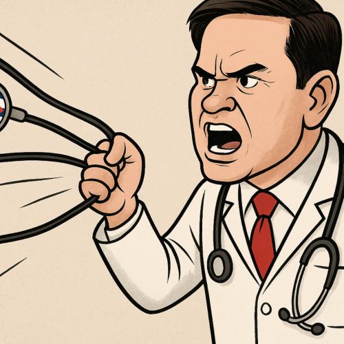 Secretário de Estado dos EUA Marco Rubio declara guerra ao “Mais Médicos” e receita nova dose de diplomacia com sabor de vingança