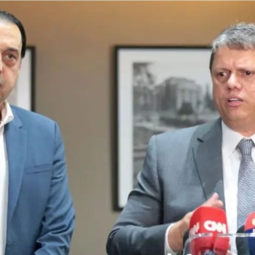 Governador de SP não responde perguntas sobre investigação do vice governador por lavagem de dinheiro no exterior