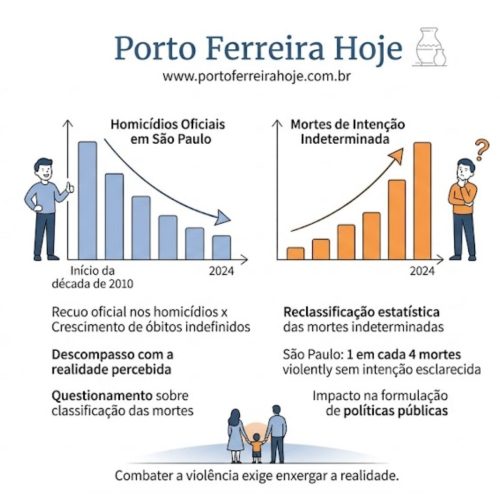 Queda nos homicídios no estado SP reflete a realidade ou é fruto de nova classificação de mortes?