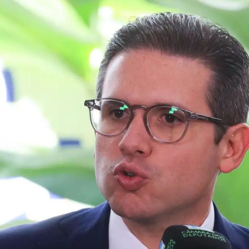 Jornalistas protestam contra a violência praticada pela Polícia Legislativa a mando do presidente Hugo Motta