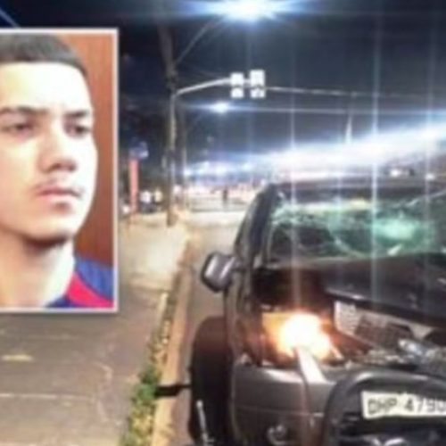 Motociclista Kauan da Silva, de 19 anos, morre em colisão contra um carro