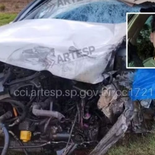 Jovem de 26 anos morre em colisão frontal com carreta na Rodovia Wilson Finardi