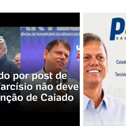 Crise no “parquinho”: Governador Tarcísio de Freitas cancela presença na conveção do PSD para não tomar bronca dos bolsonaristas