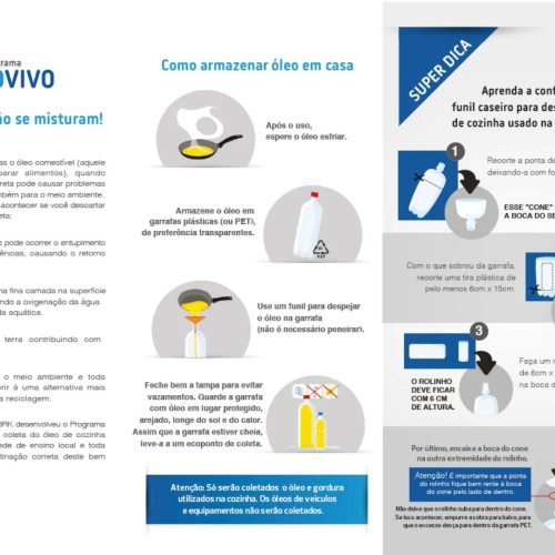BRK orienta moradores de Porto Ferreira sobre ponto de coleta de óleo de cozinha