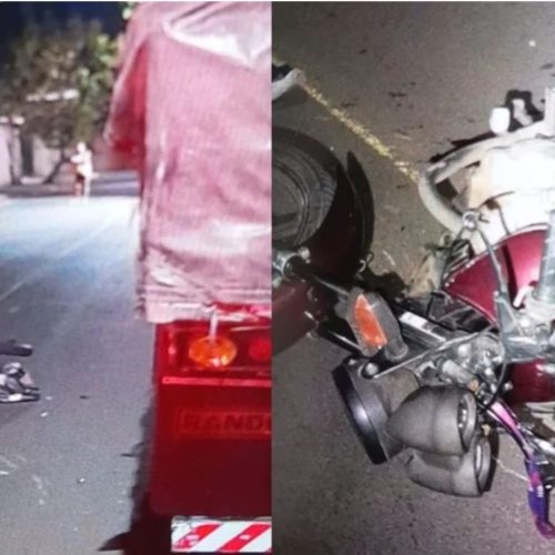 Jovem mototaxista de 20 anos morre após colisão com caminhão em Araras