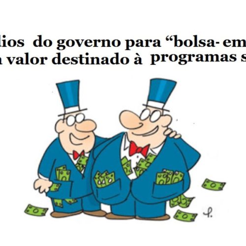 Pressão do mercado e do Centrão mira salário mínimo enquanto “bolsa empresários” segue intocada