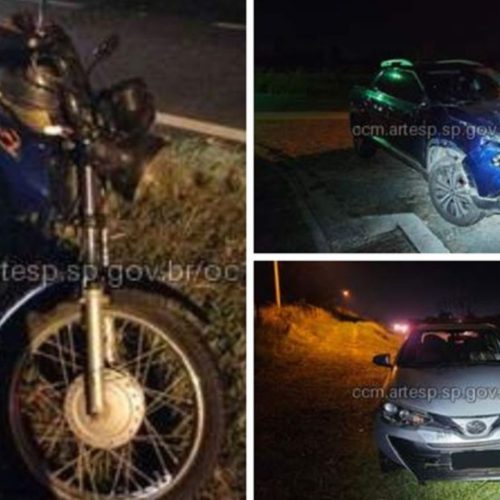 Mulher de 43 anos morre atropelada no Km 139 da SP-330 após descer de moto e invadir faixa de rolamento