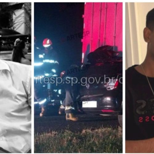 Colisão traseira mata policial militar e passageiro na madrugada de sábado (23/05) na SP-318