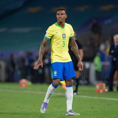 Gabriel Magalhães é cortado da Seleção Brasileira por lesão no joelho