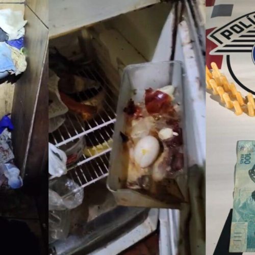 Casal é preso em Leme (SP) por tráfico de drogas e maus-tratos contra cinco filhos