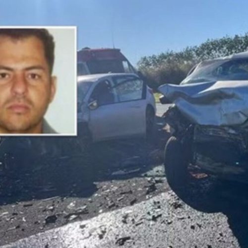 O motorista de aplicativo Cacildo Alves de Sousa, morre um mês após grave acidente