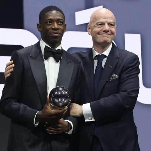 Fifa The Best: Dembélé é eleito o melhor do mundo