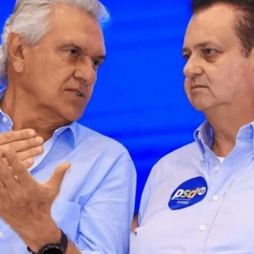 Caiado anuncia apoio a Flávio Bolsonaro no segundo turno; PSD mantém neutralidade