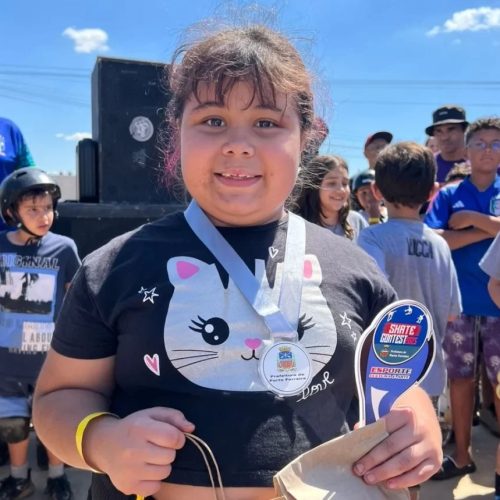 Aos 8 anos, skatista supera pneumonia e conquista pódio em Porto Ferreira