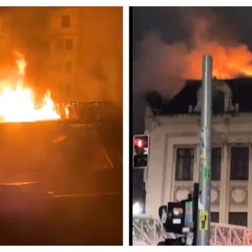 Incêndio atinge prédio histórico da Faculdade de Direito da USP no centro de SP