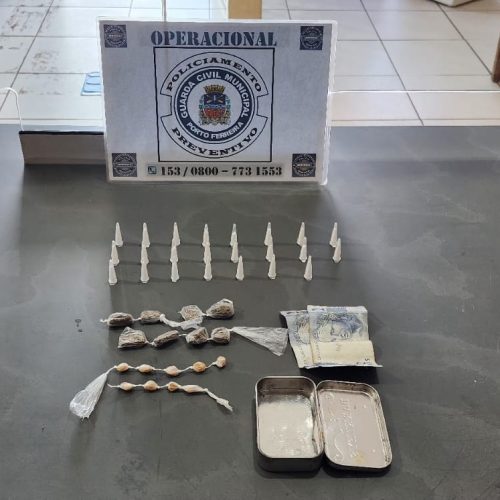 GCM prende homem por tráfico de drogas em flagrante no bairro Vila Maria, em Porto Ferreira