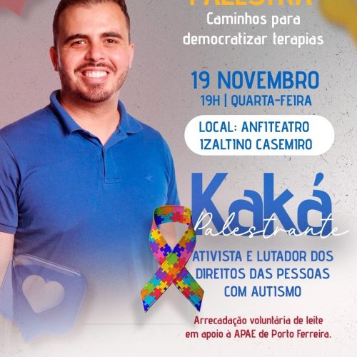 Caminhos para democratizar terapias será tema de palestra em Porto Ferreira