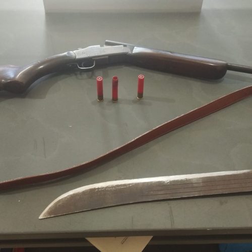 Polícia Militar prende homem por violência doméstica e posse de arma na zona rural