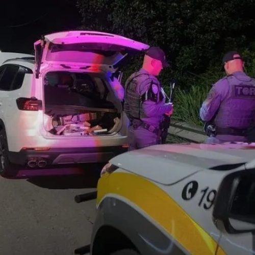 Policial é preso com 129 iPhones avaliados em R$ 1,5 milhão na BR-116