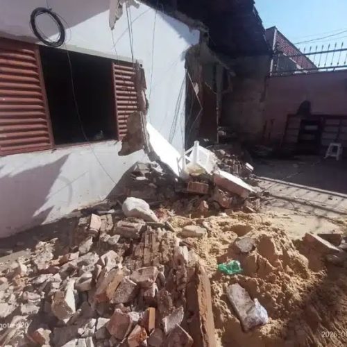 Marquise desaba durante obra e mata pedreiro em Ribeirão Preto