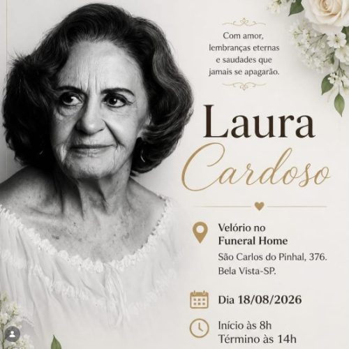 Laura Cardoso, ícone da dramaturgia brasileira, morre aos 98 anos