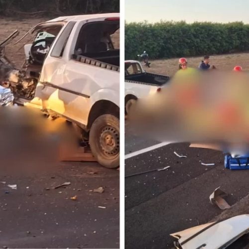 Colisão frontal na SP-351 deixa um morto e um ferido