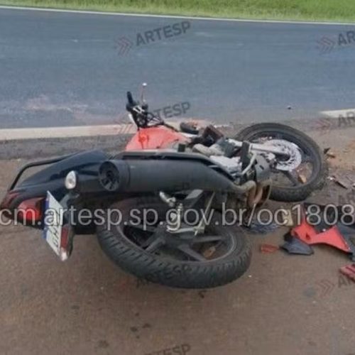 Motociclista morre após colisão na Rodovia Washington Luís (SP-310) km 247