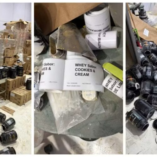 Fábrica clandestina reembalava whey e leite vencidos com validade falsa no interior de SP