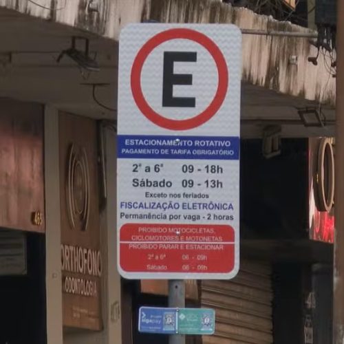 Área Azul deixa de ser cobrada na Avenida Dom Pedro I em Ribeirão Preto