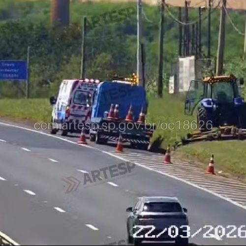 Uma pessoa morreu atropelada no km 162 da SP-310; motorista foge sem prestar socorro