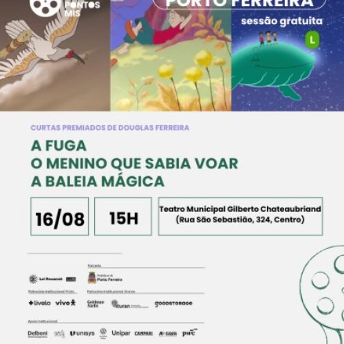 Cinema brasileiro ganha espaço em nova sessão do Pontos MIS em Porto Ferreira