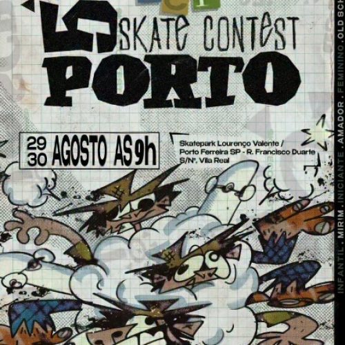 Skate Contest Porto 2026 terá premiação de até R$ 1,5 mil em Porto Ferreira